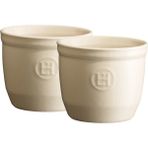 Emile Henry Fırın Kabı Ramekin No.8 Burgundy 2 Li Set