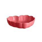 Emile Henry Madeleine 6.5x24.5x26.5 cm Pembe Kalp Fırın Kabı