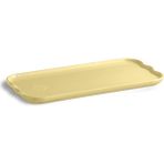 Emile Henry Madeleine Servis Tabağı 2 x 15 x 31,5 cm Tereyağı Sarısı / Vanille - 31 cm