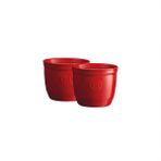 Emile Henry Ramekin N°9 Seramik Fırın Kabı 2'li Ekru/Clay