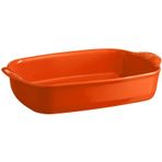 Emile Henry Tart Börek Dikdörtgen 36,5x23,5 cm Turuncu Fırın Kabı