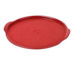 Emile Henry Yuvarlak Pizza Taşı 40 cm Kırmızı/Burgundy
