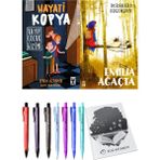 Emilia Ağaçta ve Hayati Kopya Kayıp Çocuk Gizemi 2'li Set - Kalem