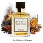 Emilla Grandy Black 100 ml Erkek EDP | Baharatlı Rom & İsli Deri | Ultra Maskülen & Karizmatik Etki | Amber Floral Erkek Parfümü