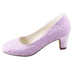 Emily Bridal 1505-1-CB35 Stiletto Açık Mor Kadın Ayakkabı