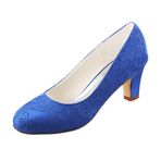 Emily Bridal 1505-1-CB35 Stiletto Mavi Kadın Ayakkabı