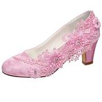 Emily Bridal 1505-1B Pembe Kadın Topuklu Ayakkabı