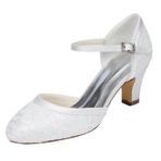 Emily Bridal Stiletto Beyaz Kadın Topuklu Ayakkabı
