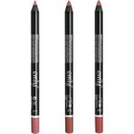 Emily Dudak Kalemi 3'lü Set No:217-222-226 Nude ve Pembe Tonlarda Mat ve Yoğun Pigmentli