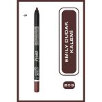 Emily Long Lasting Lip Pencil No: 203 - Uzun Süre Kalıcı Dudak Kalemi