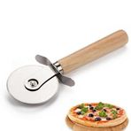 Emin Home Ahşap Saplı Pizza Dilimleyici