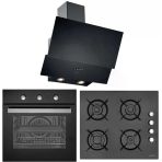 Eminçelik Siyah Cam 6 Prg Turbo Fanlı Ankastre Set