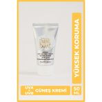 EMİNE SARAÇ Magic Spf 50 Geniş Spektrumlu Yüksek Koruma Zinc Oxide Güneş Kremi 50 ml Tüm Cilt Tipleri İçin
