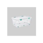 EminHome 4 Adet Poly Time Mega Tekerlekli Saklama Kabı Multibox 90 Lt E5