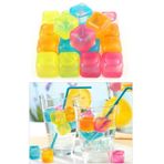 EminHome Plastik Buz Küpü Renkli 20 Li
