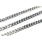 Eminönü Toptancı Metal Çanta ve Takı Zinciri 10 mm (1 Metre) Gümüş