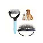 eminonundenal Plastik Saplı Metal Kedi Köpek Bakım Kıtık Tüy Topak Açıcı Tarak