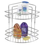 Eminox 2 Katlı Duş Köşeliği Banyo Rafı