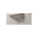 Emir 1 Ad. Krom 224 Mm Metal Vidalı Kulp Dolap,Şifonyer,Ünite,Komidin,Mutfak Dolabı,Vestiyer