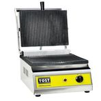 Emir 1800 W 8 Adet Pişirme Kapasiteli Tek Yönlü Teflon Elektrikli Tost Makinesi Gri