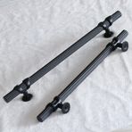 Emir 224 Mm Siyah Metal Kulp Mobilya Cekmece Mutfak Dolap Dolabi Kapak Kulpu Kulplari Kulbu