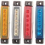 Emir Parmak Lamba 6 Led’li 12V/24V Kırmızı