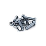 EMİRHANNALBUR Somunlu Civata / Civata 8 X 20 Mm. Somunları Ile Birlikte/ 13 Nu. Anahtara Göre ( 25 Adet )