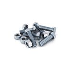 EMİRHANNALBUR Somunlu Civata / Civata 8 X 30 Mm. Somunları Ile Birlikte/ 13 Nu. Anahtara Göre ( 25 Adet )