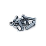 EMİRHANNALBUR Somunlu Civata / Civata 8 X 40 Mm. Somunları Ile Birlikte/ 13 Nu. Anahtara Göre ( 25 Adet )