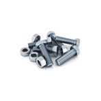 EMİRHANNALBUR Somunlu Civata / Civata 8 X 50 Mm. Somunları Ile Birlikte/ 13 Nu. Anahtara Göre ( 25 Adet )