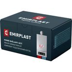 Emirplast Kombi Alt bağlantı montaj seti düz pp 8`li Paket