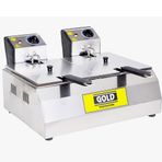 EmirPro 8+8 lt Elektrikli Fritöz Makinesi