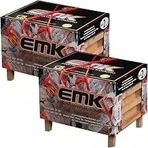 Emk Pratik Mangal Kömürü, 2 Kg X 2 Adet, Barbekü Mangal Için