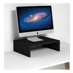 Emkawood Marry40 Siyah Monitör Yükseltici Laptop Standı