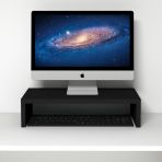 Emkawood Marry50 Siyah Monitör Yükseltici Laptop Standı Teşhir