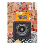 emma Carmon SPL8 Yer Kaplamaz Mini Kabinli 900Wat 300W Rms 20 Cm Subwoofer minik dev Bas
