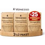 Emma Vennesso Profesyonel Basket Tipi Kahve Filtre Kağıdı 90/250 250'Lİ X3 Paket - Kağıt Filtre - 750 Adet
