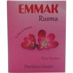 Emmak Tüy Dökücü Toz Gül Aromalı Hamam Otu Bay Kadın Rusma 80 gr x 2ADET