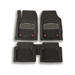 Emn Safir 3D Krom Karbon Paspas Toyota Yaris 2005 2013 İçin Uyumlu ve Dayanıklı - Siyah