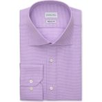 Emnana Lila Kareli Premium Regular Fit Gömlek - 38