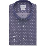 Emnana Puantiyeli Spor Slim Fit Gömlek - 40 - Antrasit