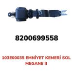 Emniyet Kemeri Otomatik Sol Megane Iı