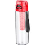 Emofom Cascada Detoks Matara Pc Polikarbon Detox Şişesi 700 ml - Kırmızı