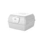 Emofom Creo 3 Bölmeli Beslenme Kabı 1300 Ml Yemek Saklama Kabı (15 X 15 X 9 Cm)