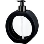 Emofom Ovalis 350 ml Sabunluk - Siyah