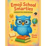 Emoji School Smarties – Premium Full Color Edition: Spot the Difference Puzzle Book for Kids Ages 4–8 – Colorful School-Themed Puzzles to Build Focus, Memory & Learning Skills