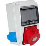 Emokon Elektrik Makine Yuvası (Boş) Ön (2) + Pano Prizi (1 x 16a