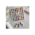 Emoşen Yuvarlak adam Desenli Tırnak Dövmesi Tırnak Tattoo Nail Art Tırnak Sticker ScaNM320