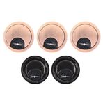 Emoshayoga Kablo Deliği Kapağı Masa Tel Delik Kapağı Masa Halkası, 5 adet Çinko Alaşımı, 50mm Açılış, Kırmızı Bronz