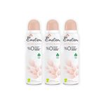 Emotion 3x150 ml Natural Bloom Kadın Deodorant